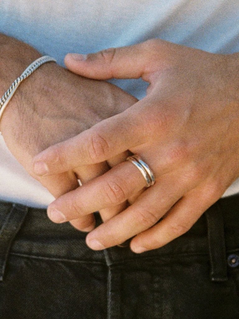 Like New. Merchants Of The Sun Ring Unisex Mr Modest (Pair) — image 3 of 5